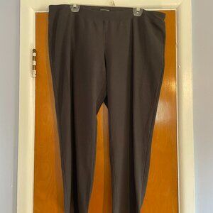 Eileen Fisher cropped stretch legging work pant size XL